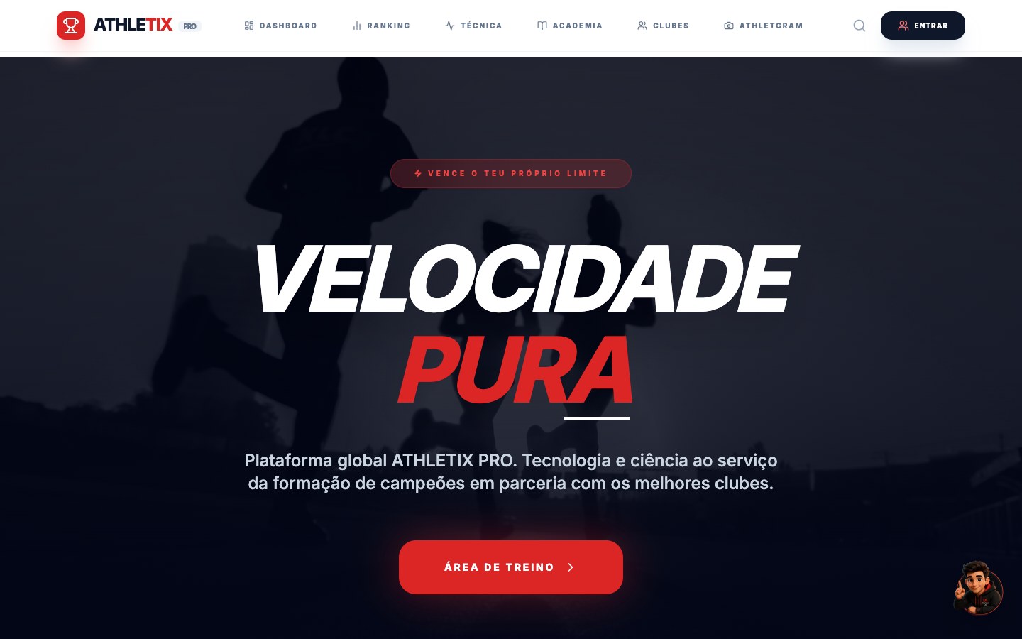 Website Athletix Pro